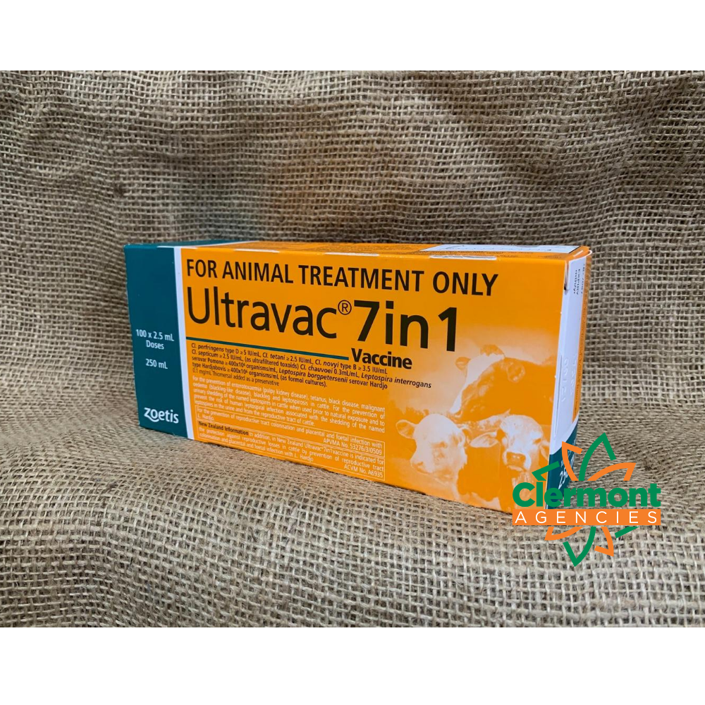 Ultravac 7 in 1 100ml 40 Doses Zoetis