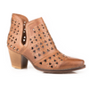 Roper Womens Serena Cut Out Ankle Leather Boot