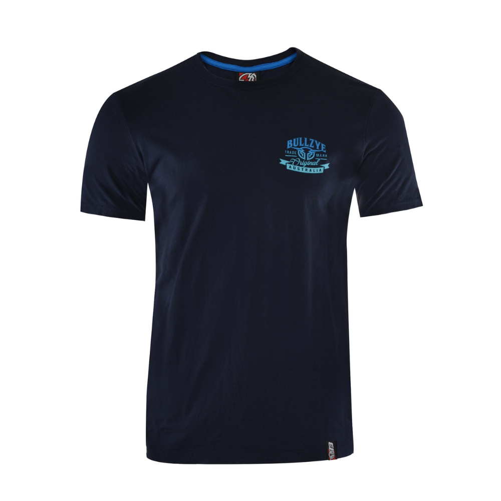 Bullzye Mens Chart Short Sleeve Tee