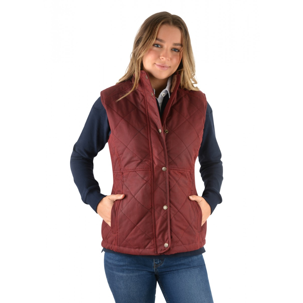 Thomas Cook Womens Hazelbrooke Oilskin Vest
