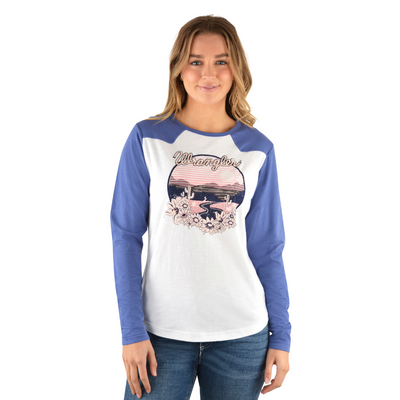 Wrangler Womens Lilian Long Sleeve Tee