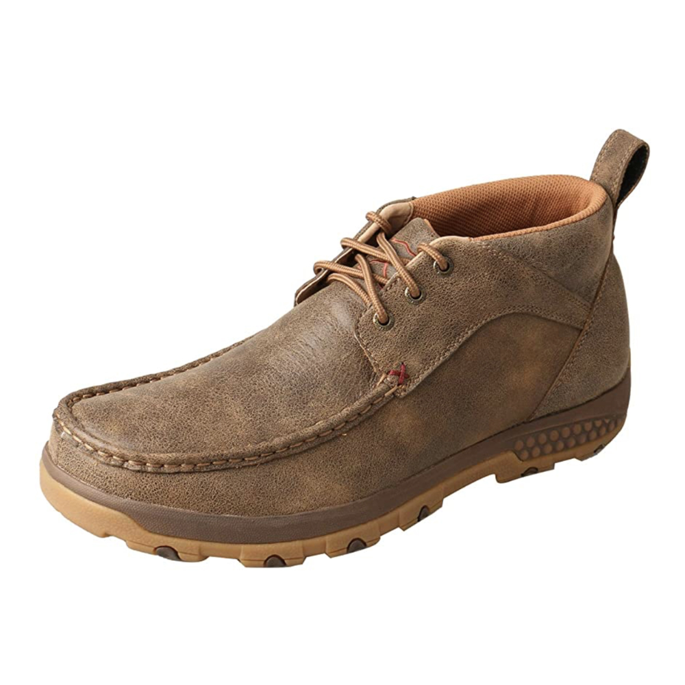 Twisted X Mens Chukka Cellstretch Lace Up Driving Moc