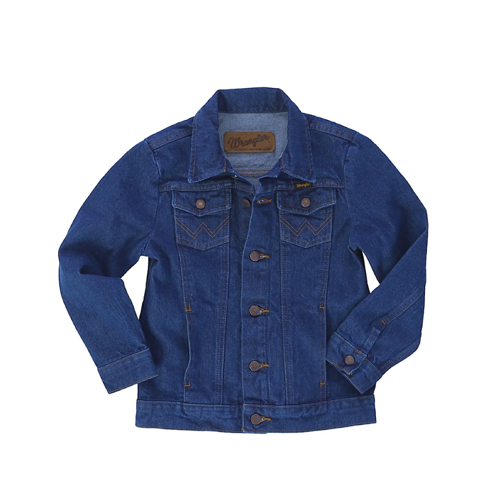 Wrangler Boys Unlined Pre Washed Denim Jacket