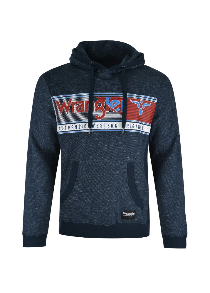Wrangler Mens Duke Pull Over Hoodie