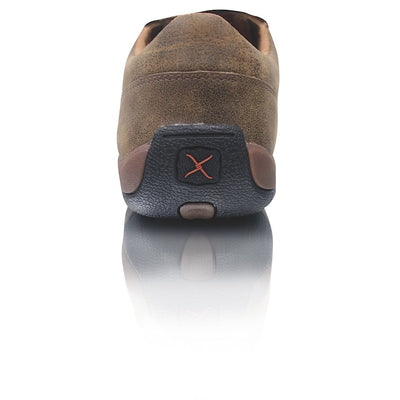 Twisted X Mens Driving Moc Bomber Slip On Boot