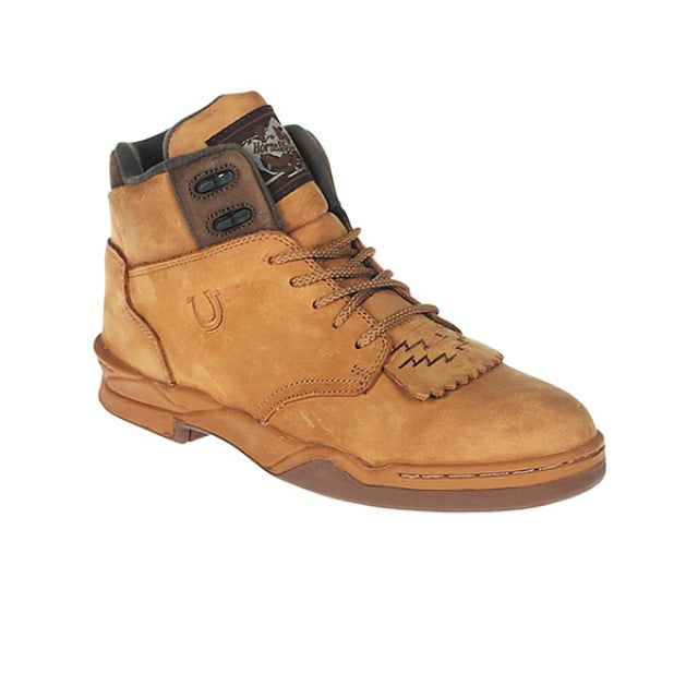 Roper Mens Horseshoe Kiltie Lace Up Boot