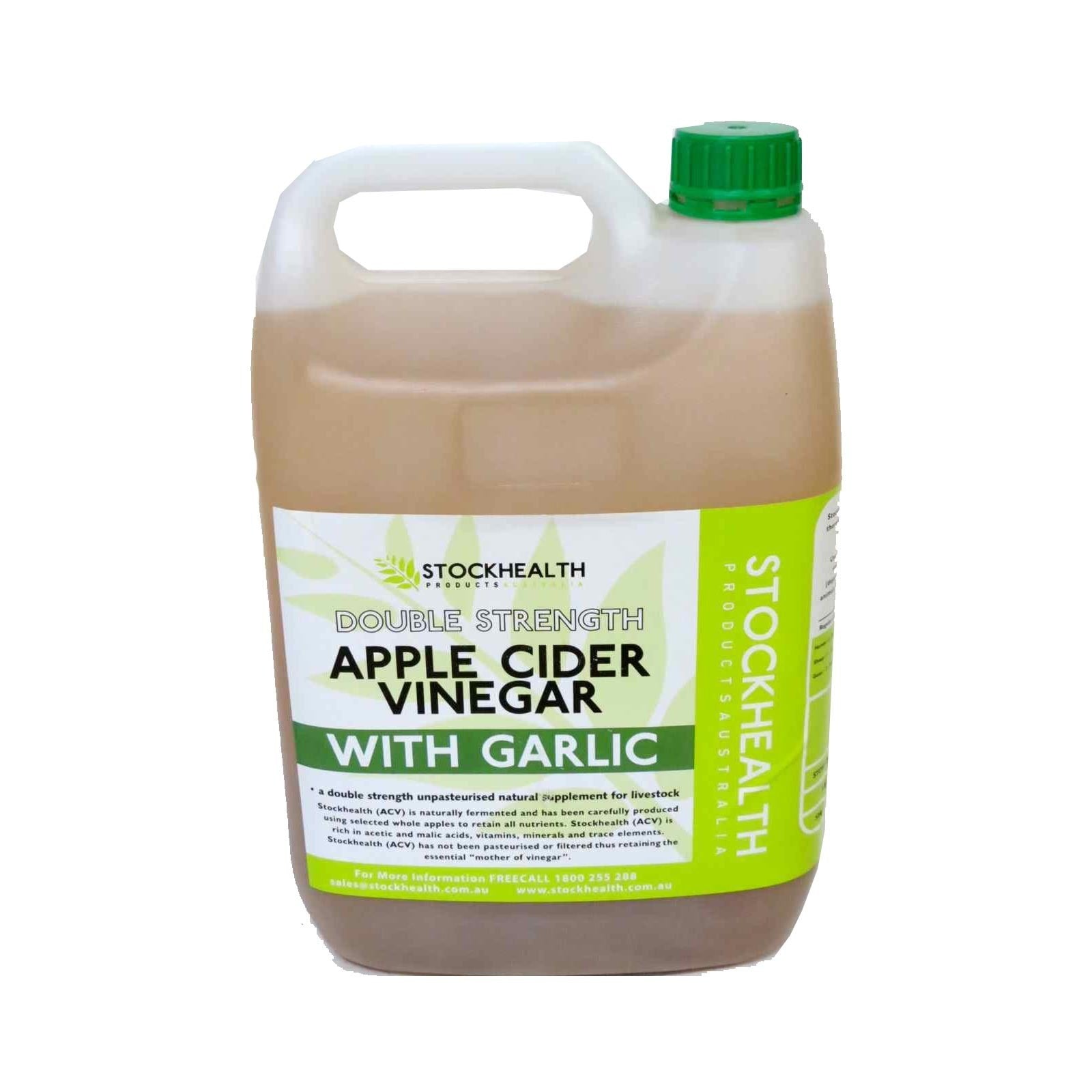 Apple Cider Vinegar with Garlic Double Strength 2L