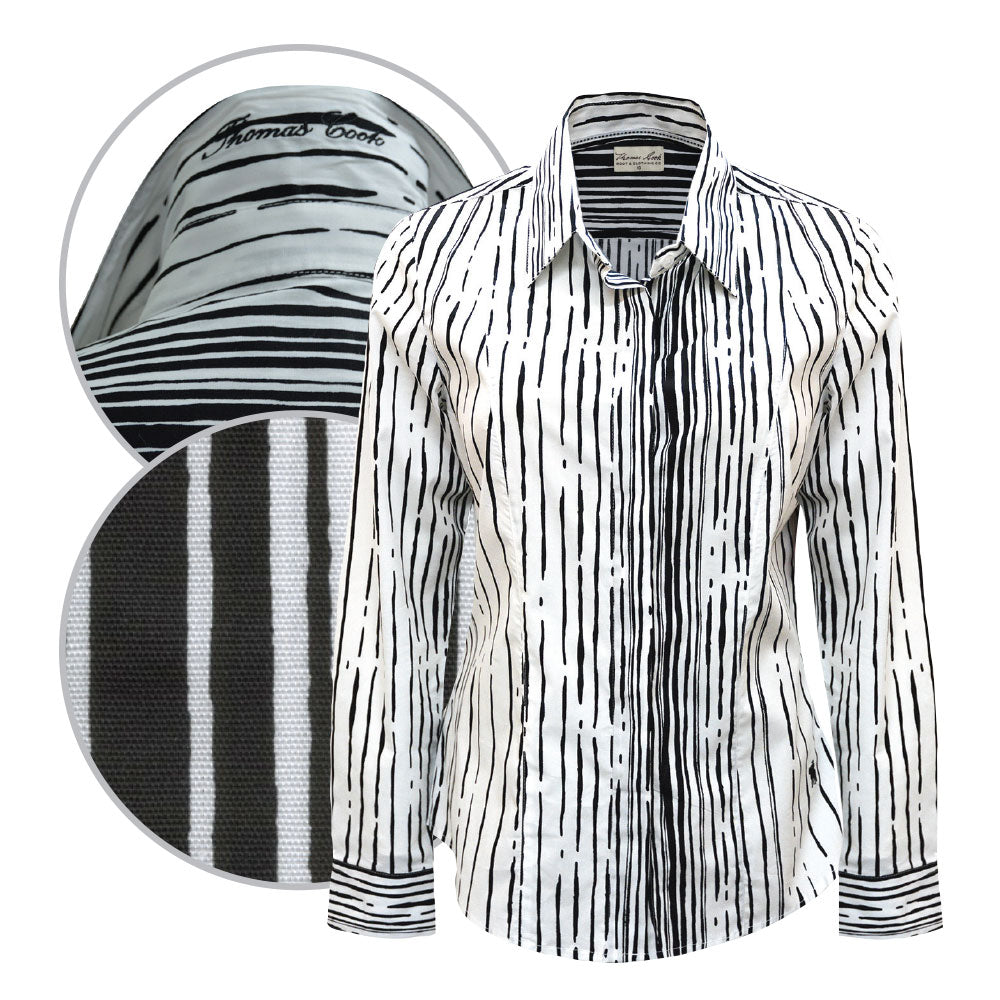 Thomas Cook Womens Juliet Print Long Sleeve Shirt