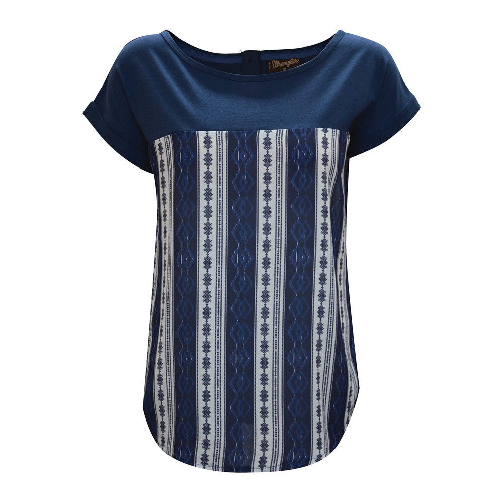 Wrangler Womens Myra Short Sleeve Top